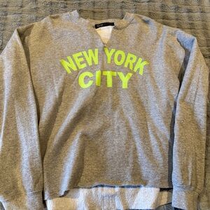 Gray New York City Sweatshirt